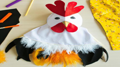 Jak zrobić strój kurczaka dla dziecka?
